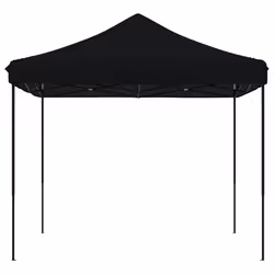 vidaXL Tenda da Festa Pieghevole Pop-Up Nero 292x292x315 cm - Vista aggiuntiva 3
