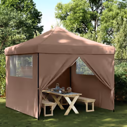 Questa tenda da festa pieghevole e pop-up con pareti laterali è ideale per un'ampia gamma di eventi all'aperto, come spettaco ...