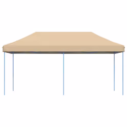vidaXL Tenda da Festa Pieghevole Pop-Up Beige 580x292x315 cm - Vista aggiuntiva 3
