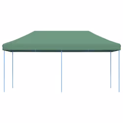 vidaXL Tenda da Festa Pieghevole Pop-Up Verde 580x292x315 cm - Vista aggiuntiva 3