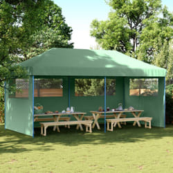 Vidaxl - Tendone per Feste Pieghevole Pop-Up con 3 Pareti Verde