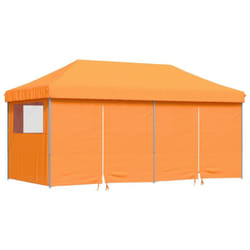 Vidaxl - Tendone per Feste Pieghevole Pop-Up con 4 Pareti Arancione 208555