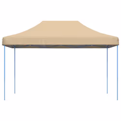 vidaXL Tenda da Festa Pieghevole Pop-Up Beige 440x292x315 cm - Vista aggiuntiva 3