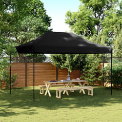 Vidaxl - Tenda da Festa Pieghevole Pop-Up Nero 292x292x315 cm