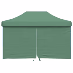 vidaXL Tendone per Feste Pieghevole Pop-Up con 4 Pareti Verde - Vista aggiuntiva 3