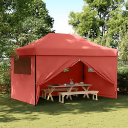 Questa tenda da festa pieghevole e pop-up con pareti laterali è ideale per un'ampia gamma di eventi all'aperto, come spettaco ...