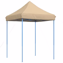 vidaXL Tenda da Festa Pieghevole Pop-Up Beige 200x200x306 cm - Vista aggiuntiva 2