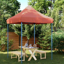 Tenda da Festa Pieghevole Pop-Up Terracotta 200x200x306 cm Vidaxl 537283