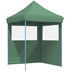 Vidaxl - Tendone per Feste Pieghevole Pop-Up con 2 Pareti Verde