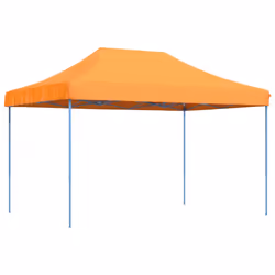 vidaXL Tenda da Festa Pieghevole Pop-Up Arancione 410x279x315 cm - Vista aggiuntiva 2