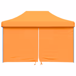 vidaXL Tendone per Feste Pieghevole Pop-Up con 4 Pareti Arancione - Vista aggiuntiva 3
