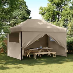 Questa tenda da festa pieghevole e pop-up con pareti laterali è ideale per un'ampia gamma di eventi all'aperto, come spettaco ...