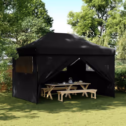 Questa tenda da festa pieghevole e pop-up con pareti laterali è ideale per un'ampia gamma di eventi all'aperto, come spettaco ...