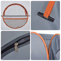 VidaXL 4004139 tendone Grigio, Arancione Tenda pop-up - Vista aggiuntiva 8