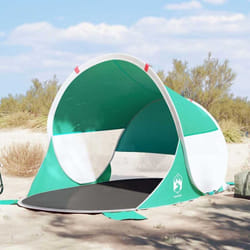 Vidaxl - Tenda da Spiaggia Pop-Up Verde Mare Impermeabile