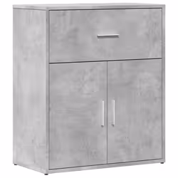 Credenza Grigio Cemento 60x31x70 cm in Legno Multistratocod mxl 115542 - Vista aggiuntiva 2