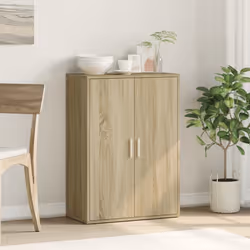 vidaXL Credenza Rovere Sonoma 60x31x84 cm in Legno Multistrato - Vista aggiuntiva 3