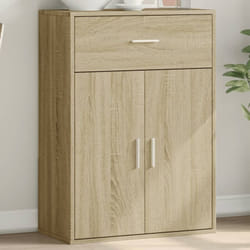 Credenza Rovere Sonoma 60x30x84 cm in Legno Multistrato vidaXL66274
