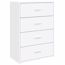Credenza Bianca 60x31x84 cm in Legno Multistratocod mxl 115648 - Vista aggiuntiva 2