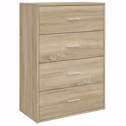 Credenza Rovere Sonoma 60x31x84 cm in Legno Multistratocod mxl 115647 - Vista aggiuntiva 2