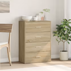 Credenza Rovere Sonoma 60x31x84 cm in Legno Multistratocod mxl 115647 - Vista aggiuntiva 3