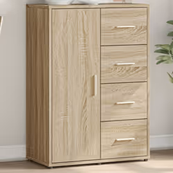 Questa credenza robusta è sicuramente progettata per essere un punto focale della vostra stanza con un design alla moda e pra ...