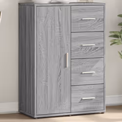 Questa credenza robusta è sicuramente progettata per essere un punto focale della vostra stanza con un design alla moda e pra ...