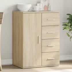 vidaXL Credenza Rovere Sonoma 59x39x80 cm in Legno Multistrato