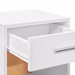 VidaXL 840577 comodino Bianco - Vista aggiuntiva 8