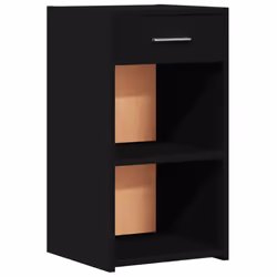 VidaXL 840579 comodino Nero - Vista aggiuntiva 4