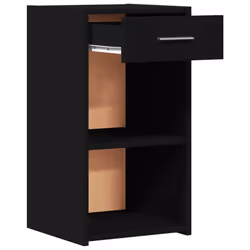 VidaXL 840579 comodino Nero - Vista aggiuntiva 5