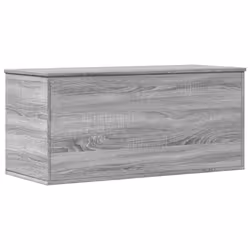 vidaXL Contenitore Grigio Sonoma 100x42x46 cm Legno Multistrato - Vista aggiuntiva 2