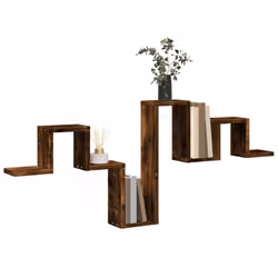 VidaXL 840727 scaffale Legno Quercia - Vista aggiuntiva 4