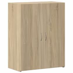 vidaXL Schedario Rovere Sonoma 60x32x77,5 cm in Legno Multistrato - Vista aggiuntiva 2