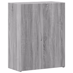 vidaXL Schedario Grigio Sonoma 60x32x77,5 cm in Legno Multistrato - Vista aggiuntiva 2