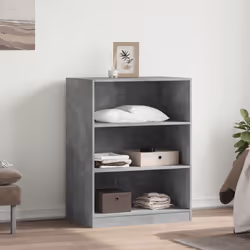 Armadio Grigio Cemento 77x48x102 cm in Legno Multistratocod mxl 92700 - Vista aggiuntiva 3