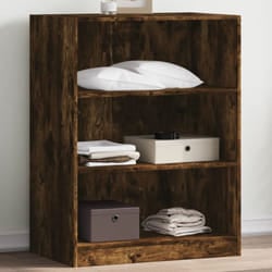 Armadio Rovere Fumo 77x48x102 cm in Legno Multistrato Vidaxl Marrone