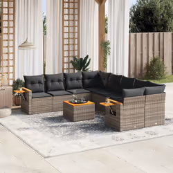 VidaXL 3226669 set mobili da esterno - Vista aggiuntiva 2