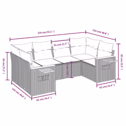 VidaXL 3227103 set mobili da esterno - Vista aggiuntiva 8