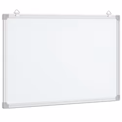 vidaXL Lavagna Magnetica 80x60x1,7 cm in Alluminio - Vista aggiuntiva 2