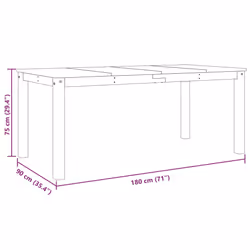 VidaXL 4005708 tavolo da cucina e sala da pranzo - Vista aggiuntiva 8