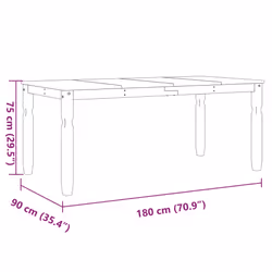 VidaXL 4005720 tavolo da cucina e sala da pranzo - Vista aggiuntiva 8