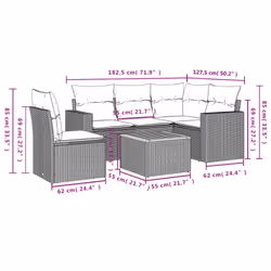 VidaXL 3224123 set mobili da esterno