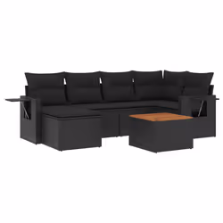VidaXL 3224662, Nero, Malacca, Acciaio, Legno di acacia, 110 kg, Adulti e bambini, 550 mm, 550 mm