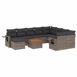 VidaXL 3224856, Grigio scuro, Malacca, Acciaio, Legno di acacia, 110 kg, Adulti e bambini, 550 mm, 550 mm