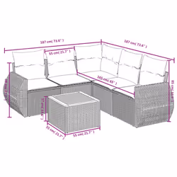 VidaXL 3225001 set mobili da esterno - Vista aggiuntiva 8