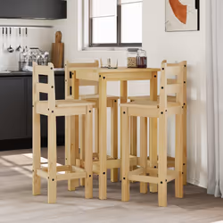 VidaXL 3217069 set di mobili per cucina e sala da pranzo