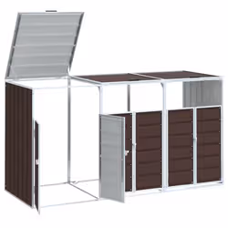 VidaXL 4006182 accessorio per contenitori di rifiuti Marrone - Vista aggiuntiva 4