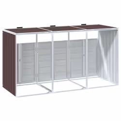 VidaXL 4006182 accessorio per contenitori di rifiuti Marrone - Vista aggiuntiva 7