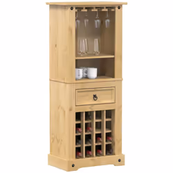 Conservate, invecchiate ed esponete il vostro vino con stile, grazie a questo portabottiglie in legno! È perfetto per gli app ...